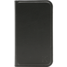 Coque clapet avec pochettes CB pour Wiko Cink Slim, Noir