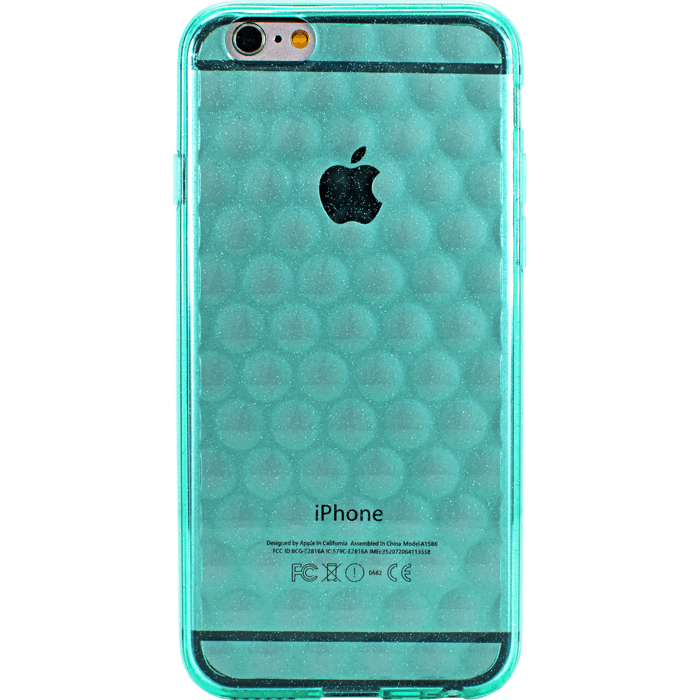 Coque Bulle silicone pour Apple iPhone 6/6s (4.7 pouces), Turquoise