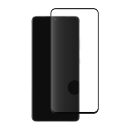 Protection d'écran en verre trempé Bord à Bord Incurvé pour Apple iPhone 6/6s, Noir
