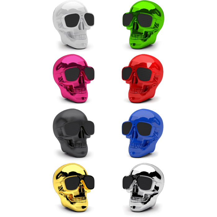 Jarre Aeroskull XS, Enceinte, Chrome