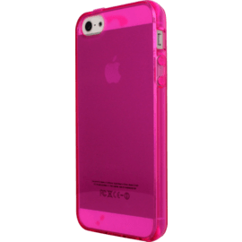 Case Case for Apple iPhone 5/5s/SE, Transparent Pink silicone