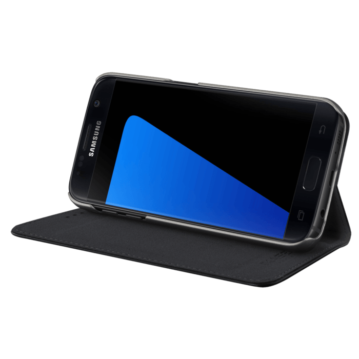 2-in-1 GEN 2.0 Magnetic Slim Wallet & Case for Samsung Galaxy S7, Black