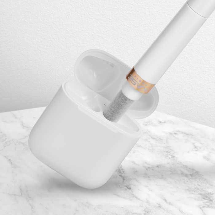 Stylo de nettoyage multifonction 4-en-1, Blanc Lumineux