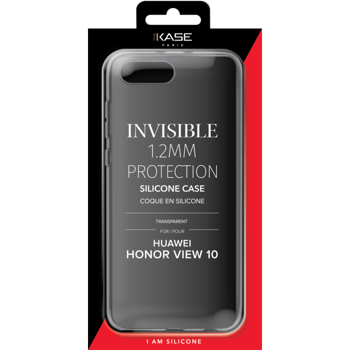 Coque Slim Invisible pour Huawei Honor View 10 1,2mm, Transparent