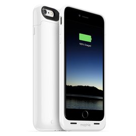 Coque batterie magnetique iPhone 6/6S Plus -   JUICEPACK AIR - White