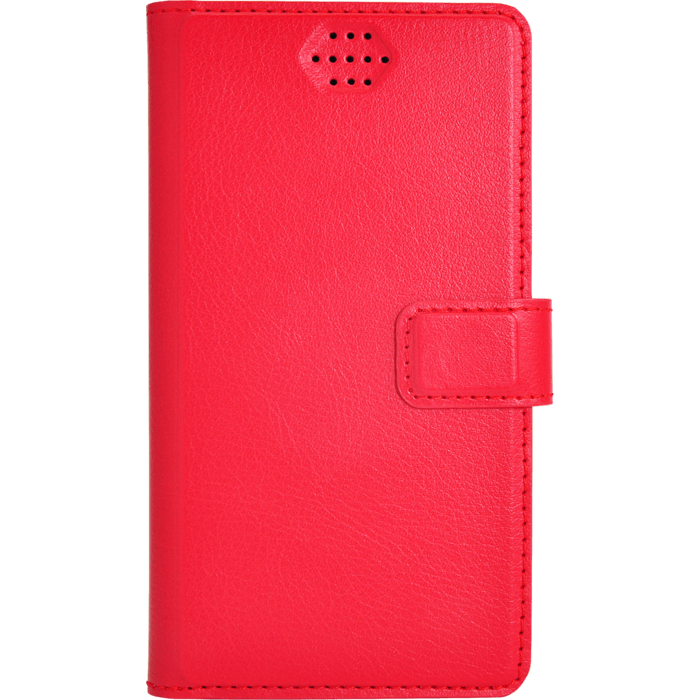 Coque clapet Universelle pour Smartphone (jusqu &agrave; 3.5 pouce), Lipstick Rouge