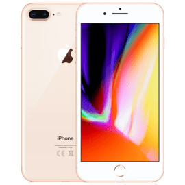 iPhone 8 Plus 64 Go - Or - SANS LOGO & TOUCH ID - Grade Silver