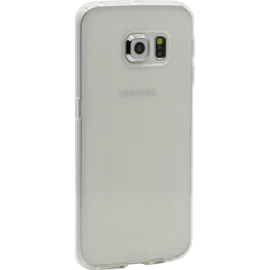 Coque silicone pour Samsung Galaxy S6 Edge, Transparent
