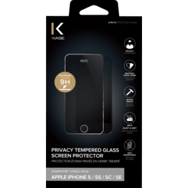 Protection d'&eacute;cran Priv&eacute;e en verre tremp&eacute; pour Apple iPhone 5/5s/5c/SE
