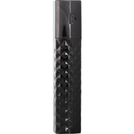 Lipstick Batterie Externe 2600 mAh, Noir
