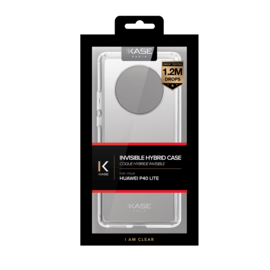 Coque hybride invisible pour Huawei Mate 40 Pro, Transparente