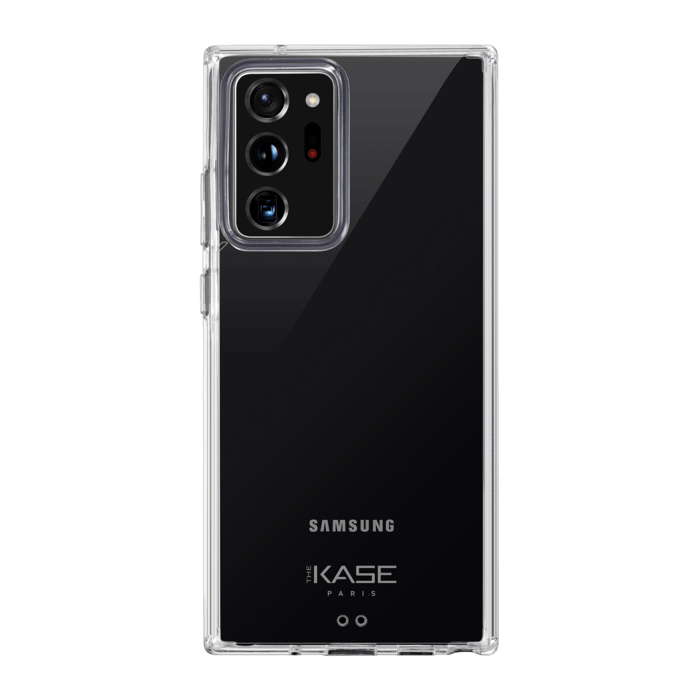 Coque hybride invisible pour Samsung Galaxy Note20 Ultra, Transparente