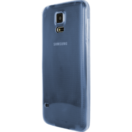 Coque pour Samsung Galaxy S5, Ultra Slim 0,6mm Transparent Bleu