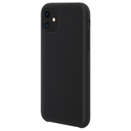 Case Soft Gel Silicone Case for Apple iPhone 11, Satin Black