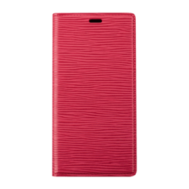 Diarycase 2.0 Coque clapet en cuir v&eacute;ritable avec support aimant&eacute; pour Apple iPhone 12 Pro Max, Rouge Bordeaux