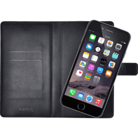 Coque clapet Universelle pour Smartphone (jusqu &agrave; 5.5 pouce), Noir de Jais