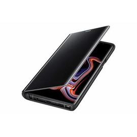 Clear View cover Noir avec fonction stand Note 9