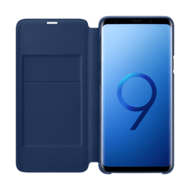 Case LED View cover Blue Galaxy S9+