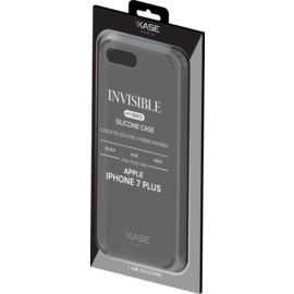 Coque Hybride invisible pour Apple iPhone 7 Plus/8 Plus, Black