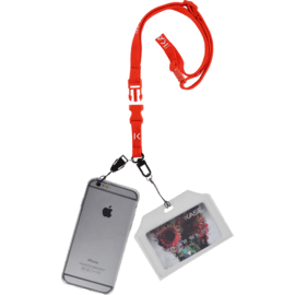 Cordino per smartphone, rosso vivace
