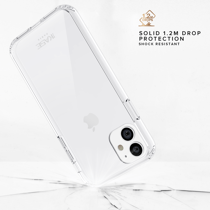 Coque hybride invisible pour Apple iPhone 11, Transparente