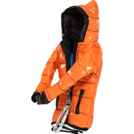 Etui doudoune avec tour de cou pour Smartphones Universels (5 pouces), Orange