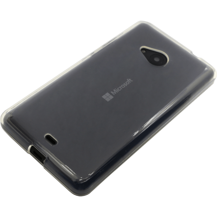 Coque silicone pour Nokia Lumia 535, Transparent