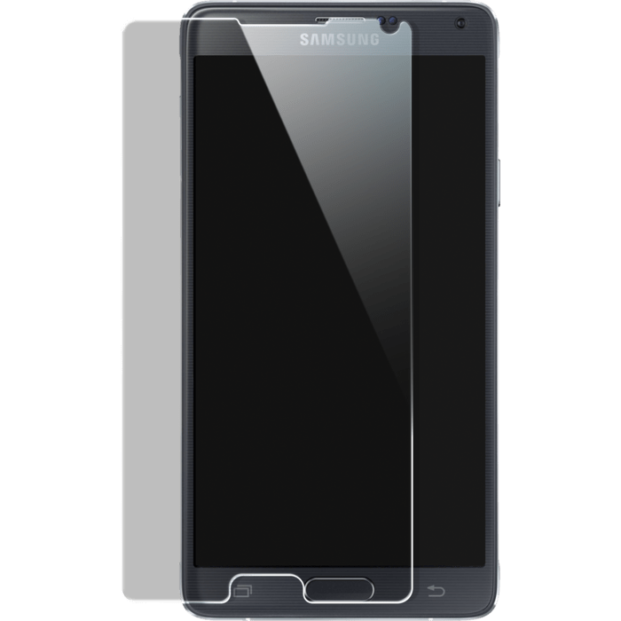 Protection d'&eacute;cran premium en verre tremp&eacute; pour Samsung Galaxy Note 4, Transparent