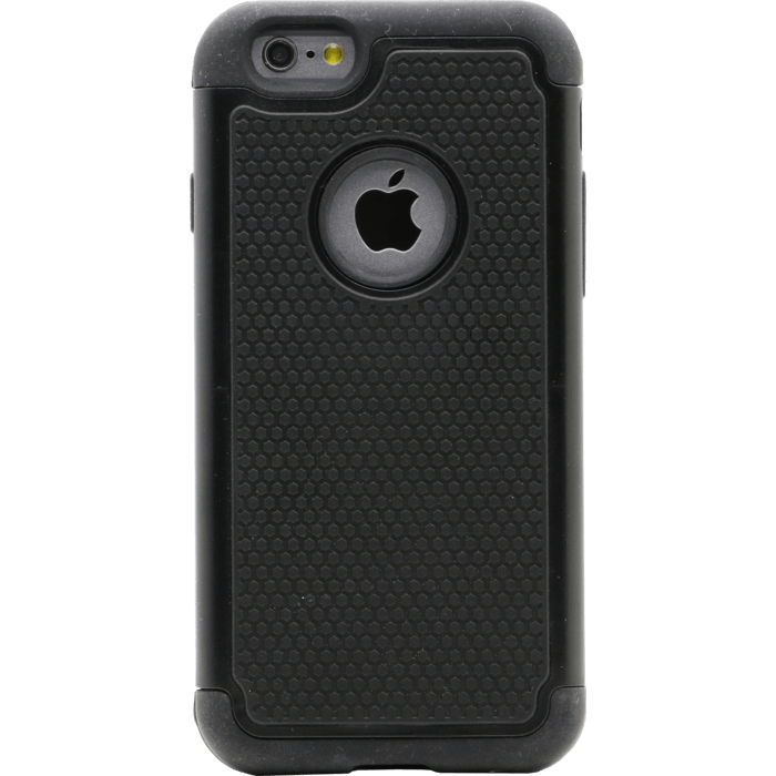 Rugged Coque Anti-choc pour Apple iPhone 6/6s, Noir