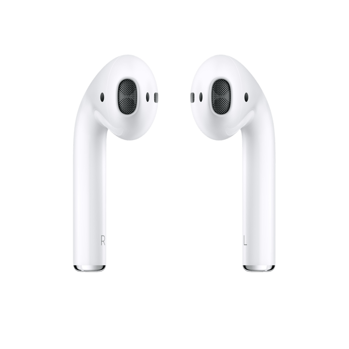 Apple Airpods 2 (2019) avec le boitier de recharge - &eacute;couteurs intra-auriculaires Bluetooth blancs