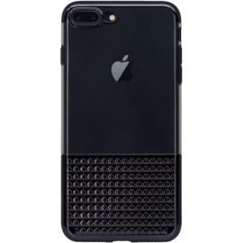 Case Invisible Ultra Slim Studded Case for Apple iPhone 7 Plus/ 8 Plus 0.8mm, Jet Black