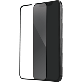 Case Full Coverage Tempered Glass Screen Protector for iPhone X/XS, Black