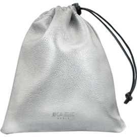 Case Voyageur Pouch, Metallic Silver