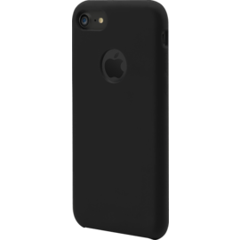 Soft gel silicone case for Apple iPhone 7/8, Satin Black