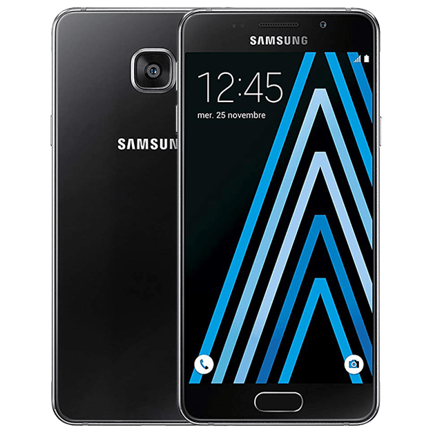 Galaxy A3 (2016) reconditionné 16 Go, Noir, débloqué