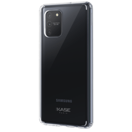 Coque hybride invisible pour Samsung Galaxy S10 Lite, Transparente