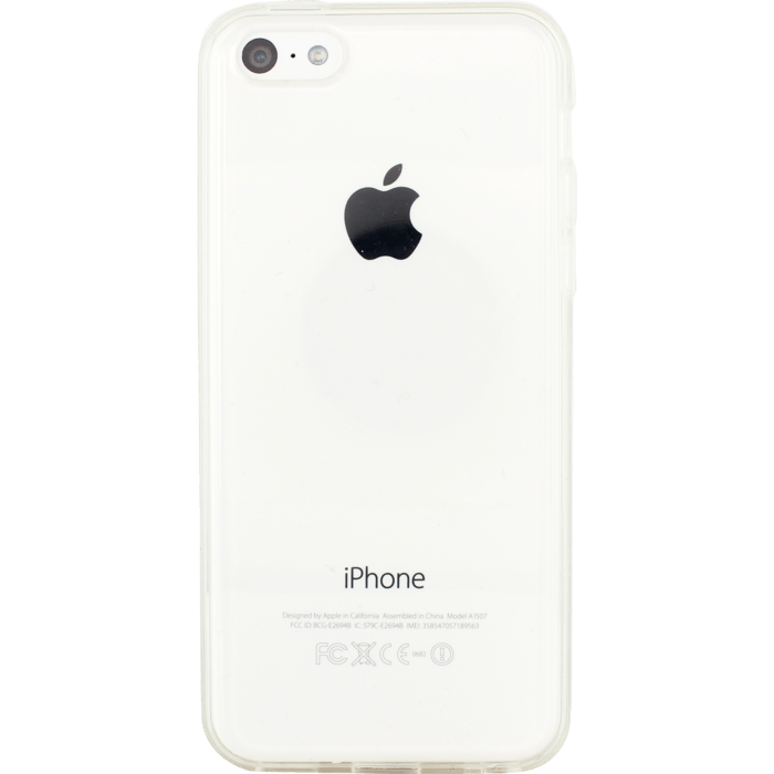 Coque silicone pour Apple iPhone 5c, Transparent