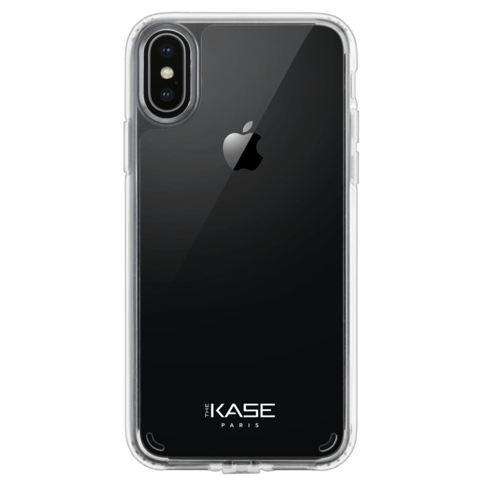 (O) Coque Antichoc hybride invisible pour Apple iPhone X/XS, Transparente
