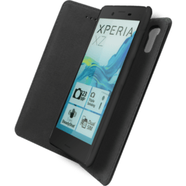 Case 2-in-1 Magnetic Slim Wallet & Case for Sony Xperia XZ, Black