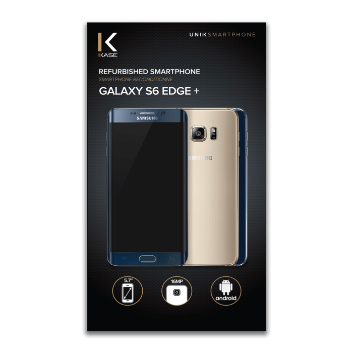 Galaxy S6 edge+ 32 Go - Black Sapphire - Grade Gold