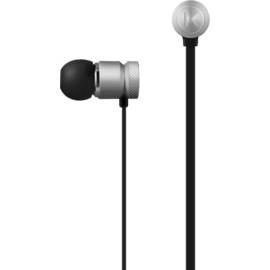 Case High-Clarity Noise Isolating In-Ear Headphones, Silver