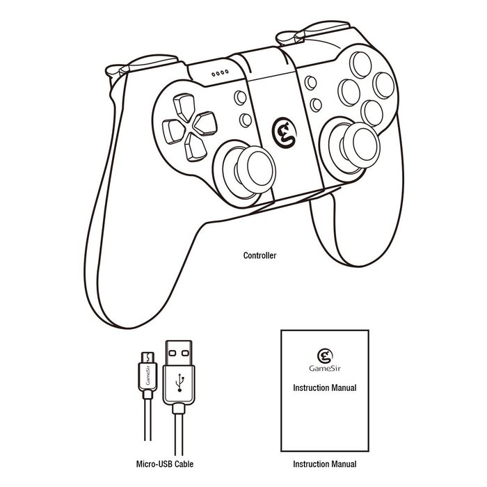 MANETTE BLUETOOTH POUR SMARTPHONE GAMESIR T1