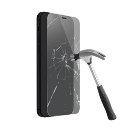 Protection d'&eacute;cran premium en verre tremp&eacute; pour Apple iPhone 12/12 Pro, Transparent