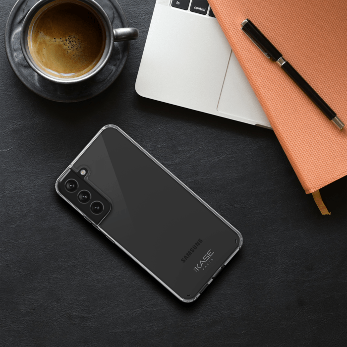 Coque hybride invisible pour Samsung Galaxy S22 5G, Transparente