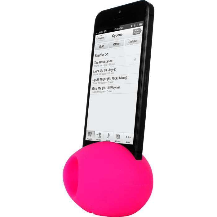 Egg Sound amplifier for Apple iPhone 4/4S, Pink