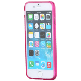 Coque slim transparente pour Apple iPhone 6/6s, Rose