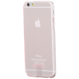 Silicone Case for Apple iPhone 6/6s, Pink Transparent Ultra Slim 0.65mm