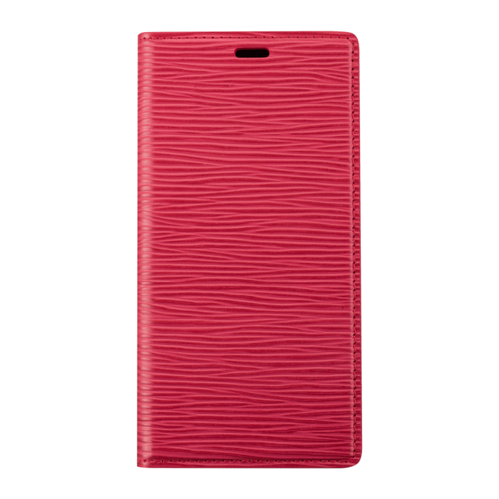 Custodia a libro Diarycase 2.0 in vera pelle con supporto magnetico per Apple iPhone 13 Pro Max, rosso vinaccia