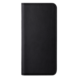 Coque clapet folio avec fente pour cartes & support pour Huawei P Smart+, Noir