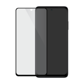 Protection d'écran en verre trempé (100% de surface couverte) pour Xiaomi 10T Lite, Noir